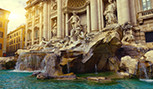 Fontaine de Trevi à Rome