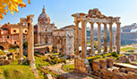 Ruines romaines à Rome